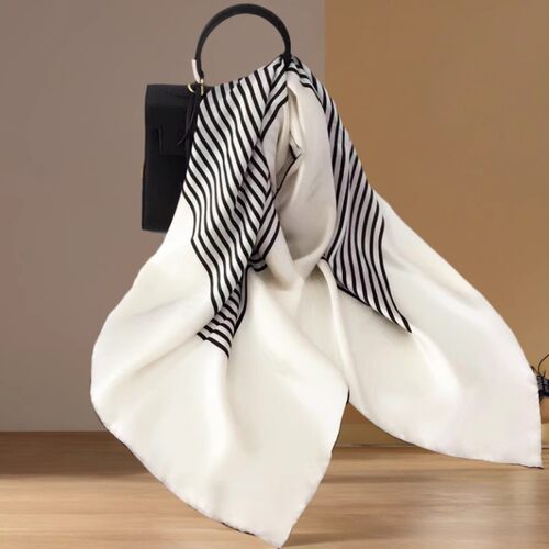 100%桑蚕丝丝巾女大方巾