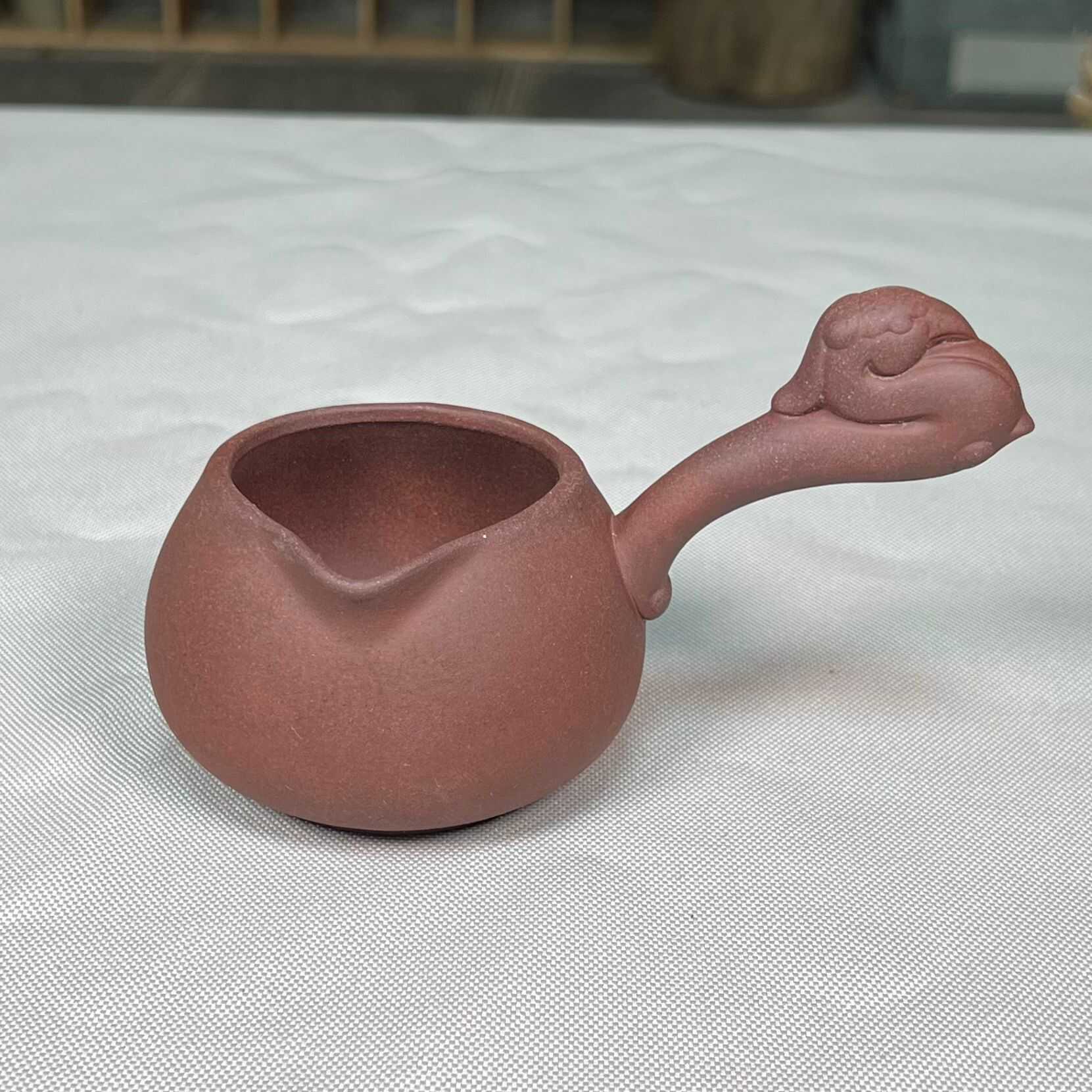 公道杯茶道配件茶海侧把公道杯