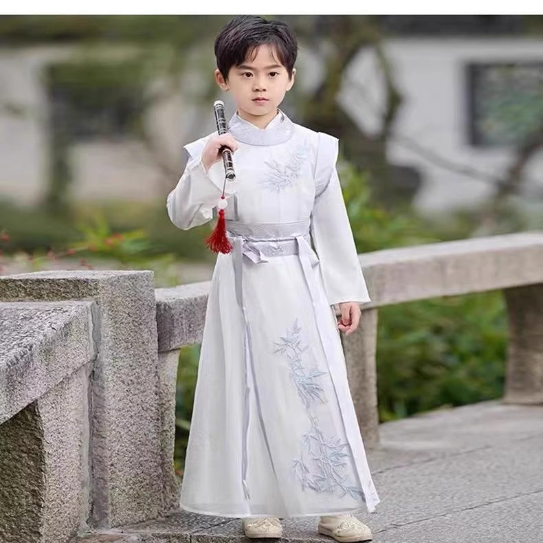 儿童汉服唐装演出服古装