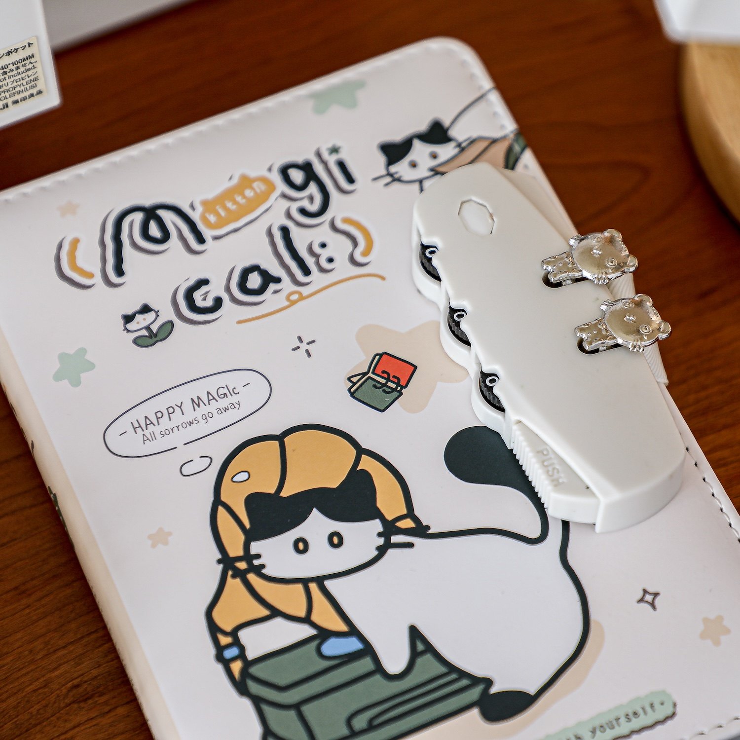 森屿暖树喵喵魔法彩页密码锁本 秘密带锁日记本礼盒女孩手帐本,文具电教/文化用品/商务用品,手帐/日程本/计划本,淘宝优惠券,粉丝福利购,淘宝优惠卷