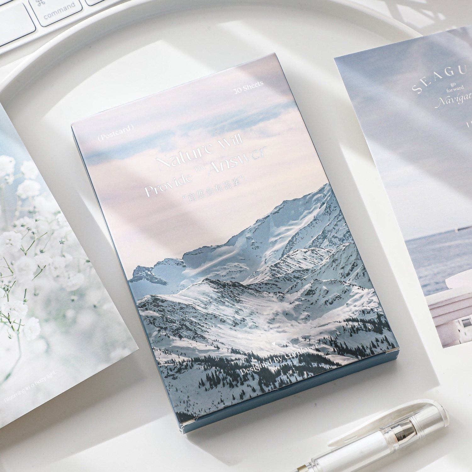 森屿暖树自然会有答案明信片 高颜值复古留言文艺祝福贺卡盒装,节庆用品/礼品,文化创意明信片,淘宝优惠券,粉丝福利购,淘宝优惠卷