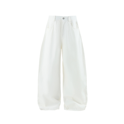 夏季舒适莱赛尔宽松直筒牛仔裤