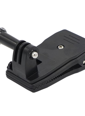 运动相机配件gopro12/11/10/9/8/7/6背包夹大疆书包固定夹子支架