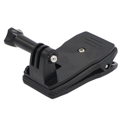 运动相机配件gopro12/11/10/9/8/7/6背包夹大疆书包固定夹子支架