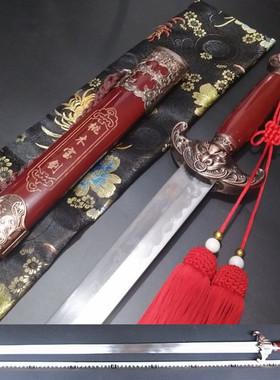 正品硬剑冷兵器馈赠真剑长剑