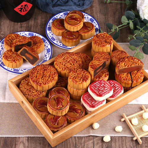 仿真月饼模型中秋团圆露陷物影视