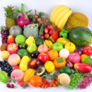 仿真水果模型塑料泡沫苹果道具儿童蔬菜教玩具香蕉摆件假葡萄装 饰