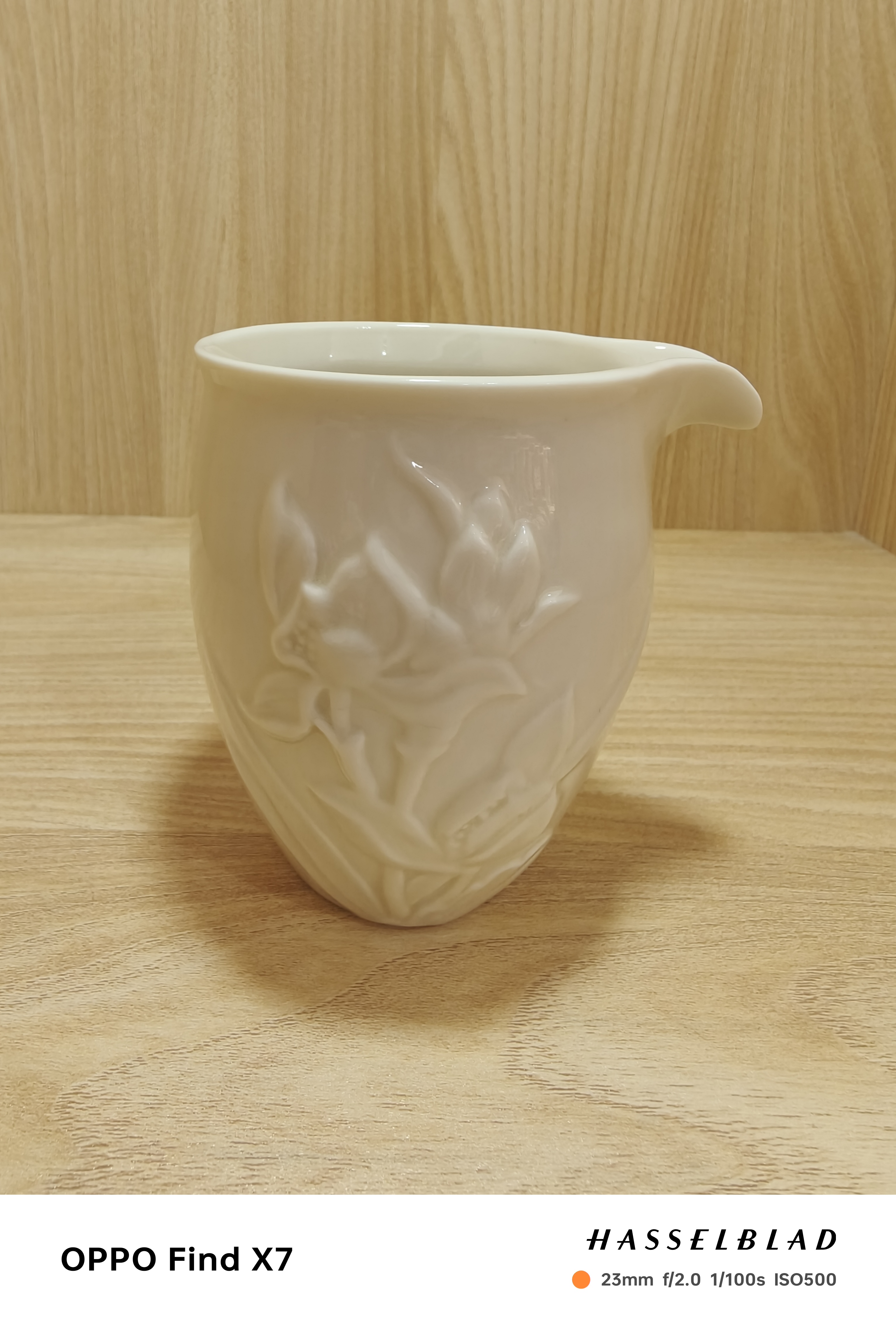 定瓷定窑荷花公道杯定窑高温白瓷礼品日用