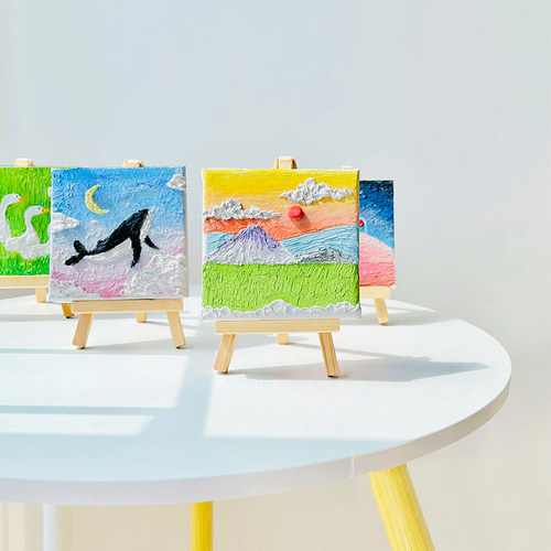 diy立体插画材料包手工活动推荐