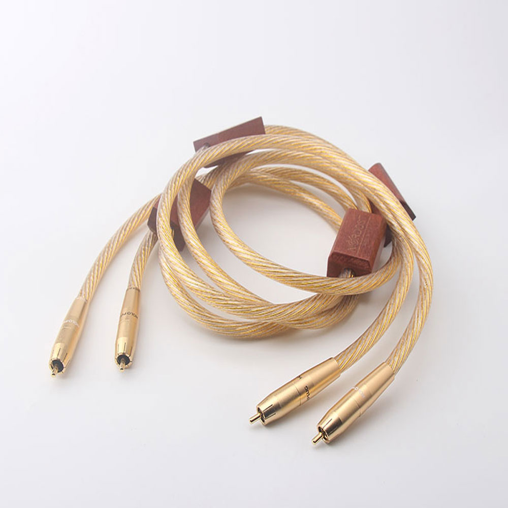 音乐丝带Nordost金色奥丁2 Odin XLR卡侬平衡线音响发烧RCA信号线