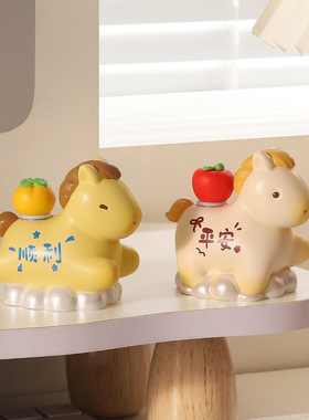 马年新款吉祥物趣玩公仔办公室桌面装饰摆件新年伴手公司员工礼物