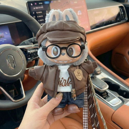 正品泡泡玛特labubu拉布布盲盒可爱毛绒公仔挂件高颜值玩具钥匙扣