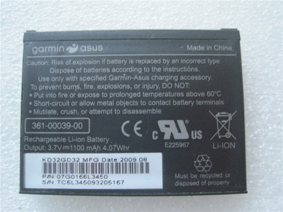 GARMIN-ASUS佳明华硕nuvifone G60  nuvi295电池361-00039-00足新