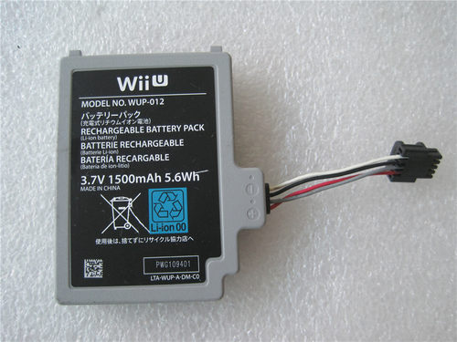 9新日版任天堂wii u电池 WUP-012电池WII U PAD Game pad手柄电池