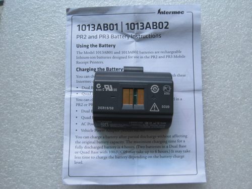 INTERMEC易腾迈PR2 PR3电池1013AB01 02 318-049-001 318-050-001