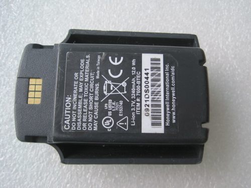 霍尼韦尔honeywell 7600 数据采集条码扫描器电池7800-BTEC