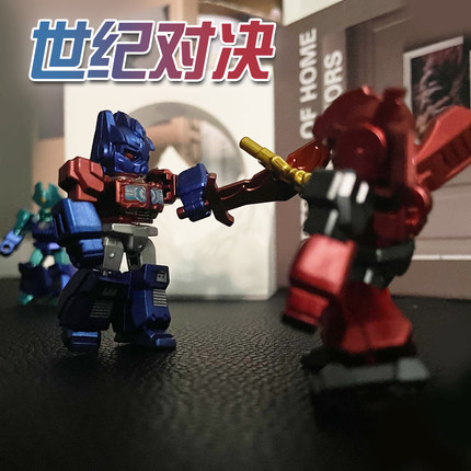 抖音爆款斗卡战队系列擎天柱玩具摆件变形金刚儿童礼物假面骑士