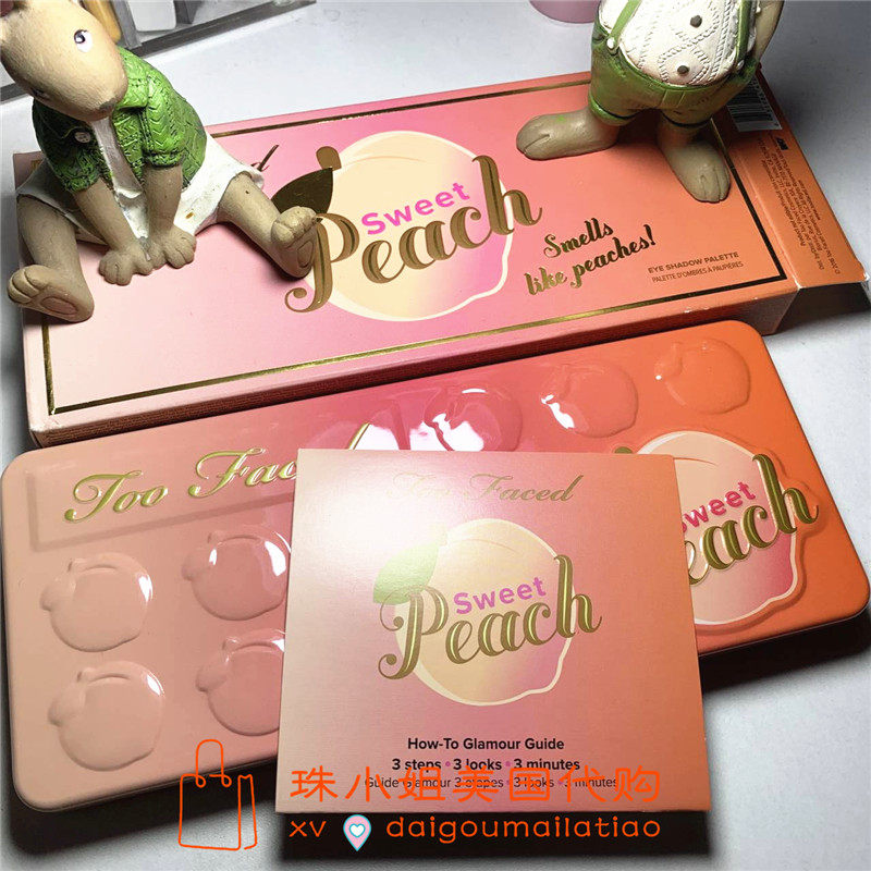 现货秒发 TOO FACED Sweet Peach 18色蜜桃眼影盘 持久在类目 彩妆/香水/美妆工具, 眼影中 - 来自Buy2taobao.com提供专业的淘宝代购服务
