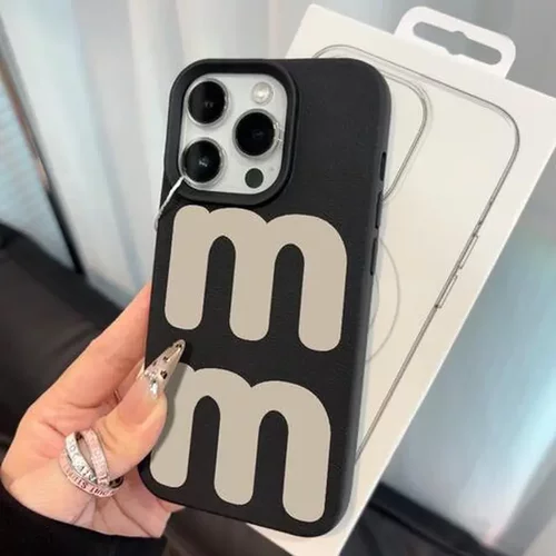 /手机壳iPhone1514软壳苹果PROMAX16简约个性字母13质感X适用12