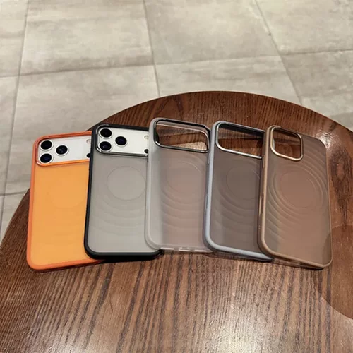 波纹防摔手机壳适用iPhone17Air17Promax亚克力保护套硬壳苹果PC