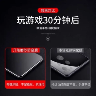 钢化玻璃膜磨砂12适用pro手机贴14iphone11xsMax防偷窥苹果全屏