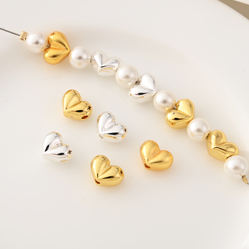 高保屁桃珠diy手工串珠隔珠配件