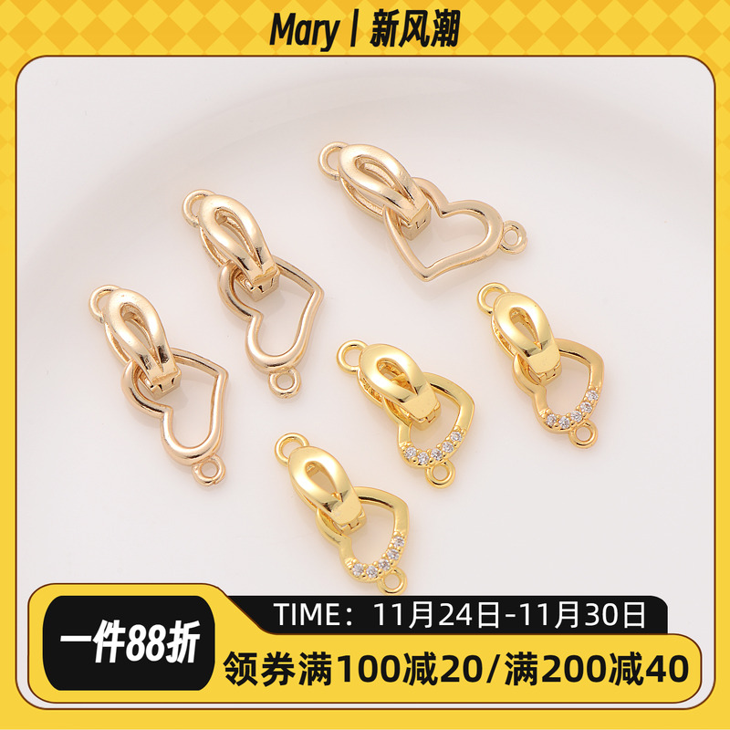 14K包金保色收尾珍珠扣