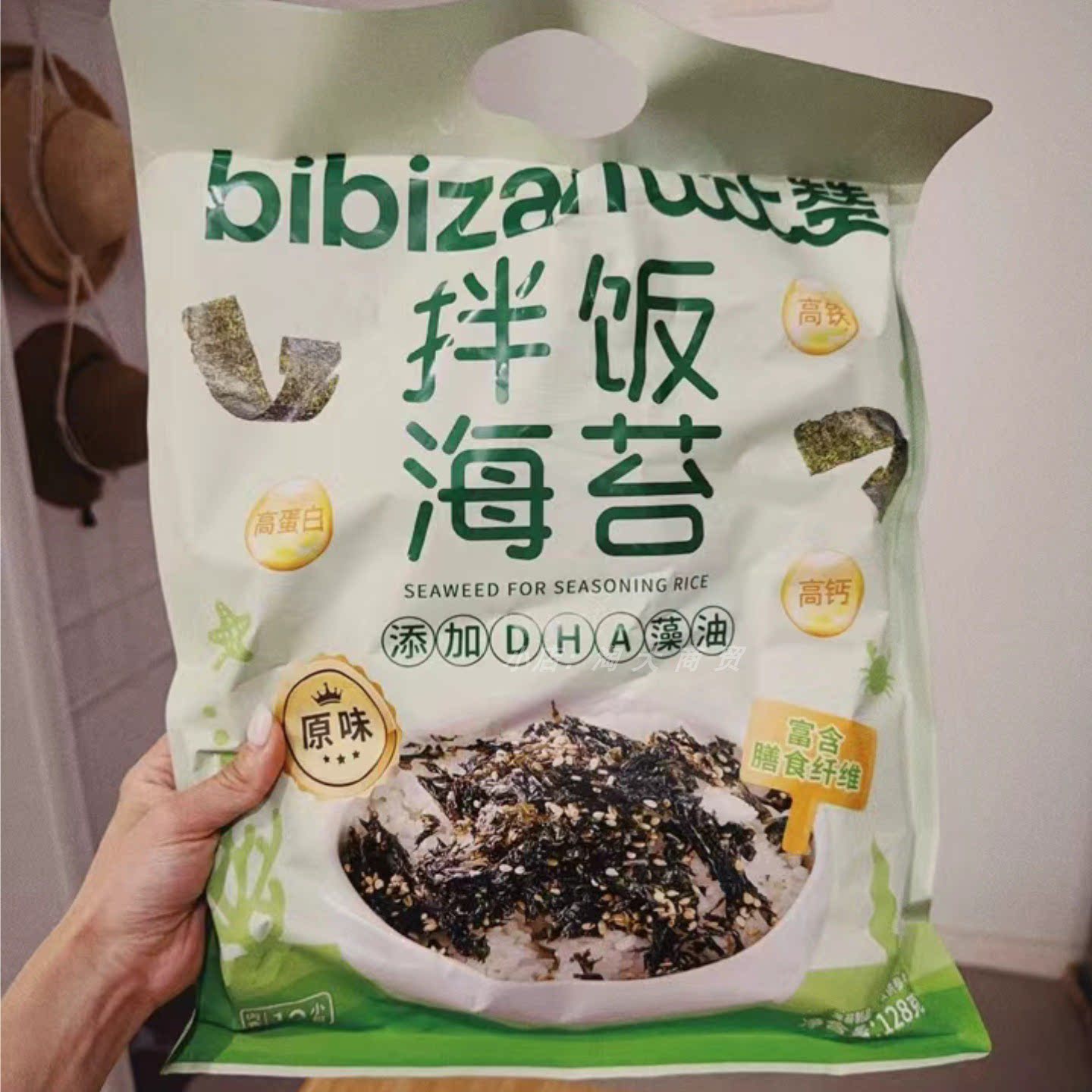 比比赞拌饭海苔原味居家拌饭料