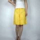 黄色小A裙 夏装 Keman珂曼 半身裙子 9.9清仓特价 中裙 专柜正品