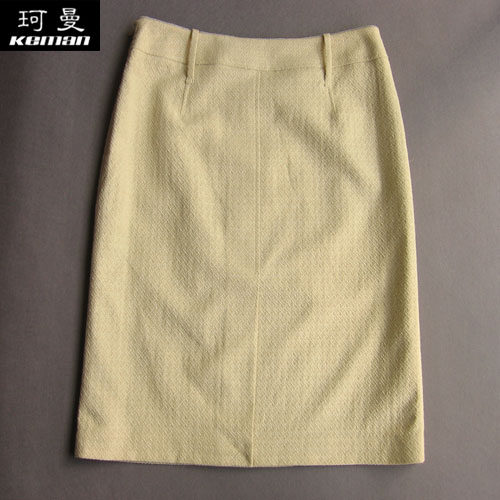 清仓特价 专柜正品 珂曼品牌 春秋职业包臀裙 ol 职业裙半身裙子