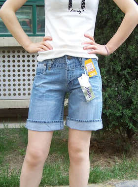 cornflake jeans 牛仔短裤 夏装休闲热裤女装裤子 清仓特价