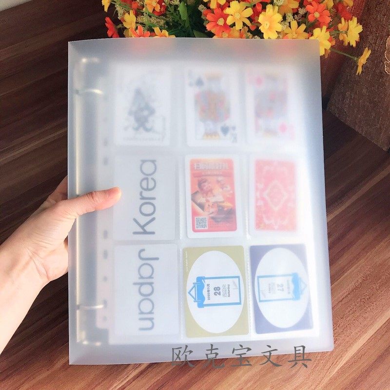 神奇宝贝卡片收纳册游戏宝可梦集卡册收蔵册九宫格活页卡牌收集册