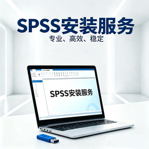 专业高效稳定远程网络数据分析软件SPSS22-27安装服务