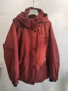 H85609款户外白鸭绒情侣冲锋衣