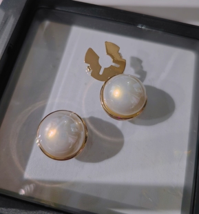 扣纽扣 袖 西班牙Ins风波西米亚极光贝壳珍珠可替换衬衫 针织衫