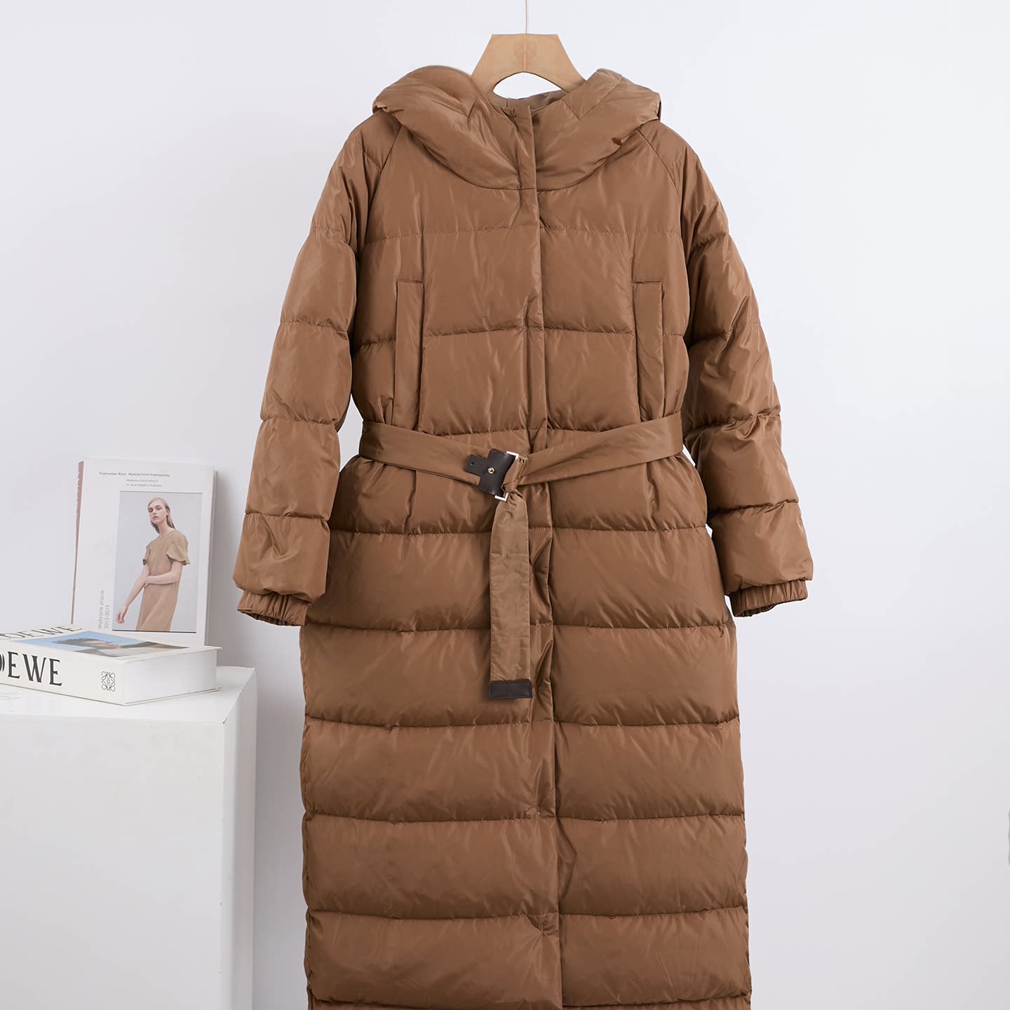 驼棕色长款双面羽绒服女2025冬季新款韩版收腰修身过膝外套2377,服饰配件/皮带/帽子/围巾,其他配件,淘宝优惠券,粉丝福利购,淘宝优惠卷