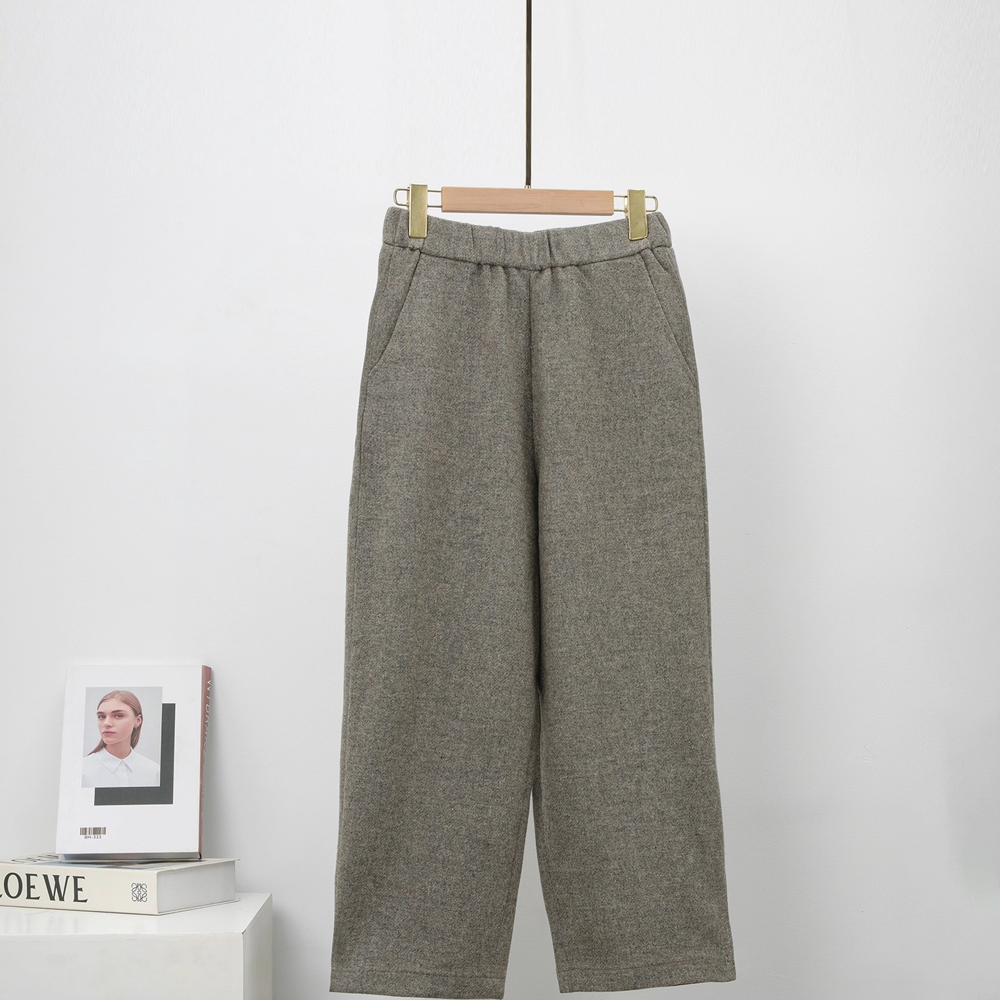 2025年冬季弹性休闲九分裤女