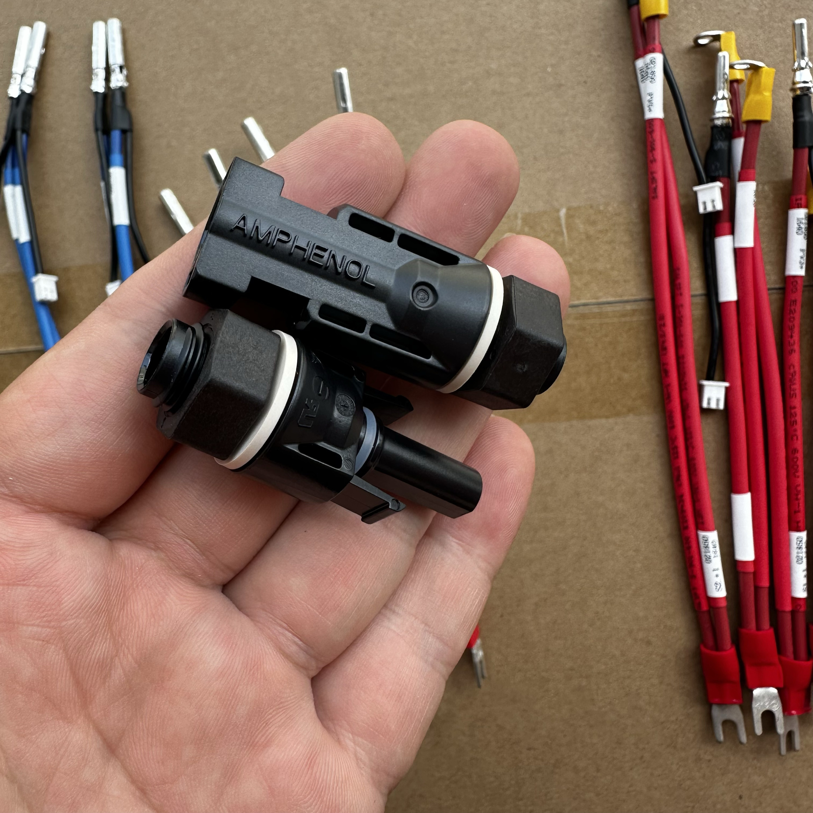 华为50KTL-C1光伏逆变器直流线束华为专用mc4接头维修直流端子