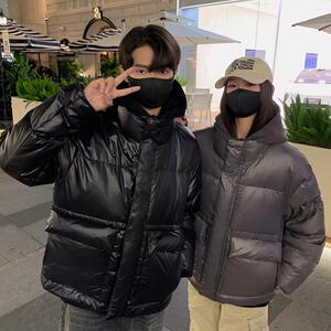 2025新款羽绒服男女同款假两件连帽休闲外套2413A-P258图片