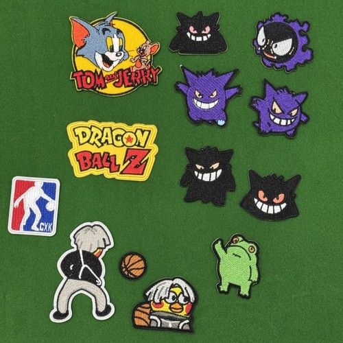 台球杆包桌球杆盒卡通贴纸刺绣布背胶个性遮瑕装饰ikun背包衣服贴