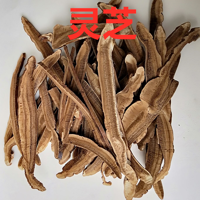 紫灵芝 灵芝片 可泡茶500克36元