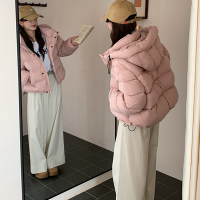 95白鸭绒云朵泡芙显瘦保暖羽绒服