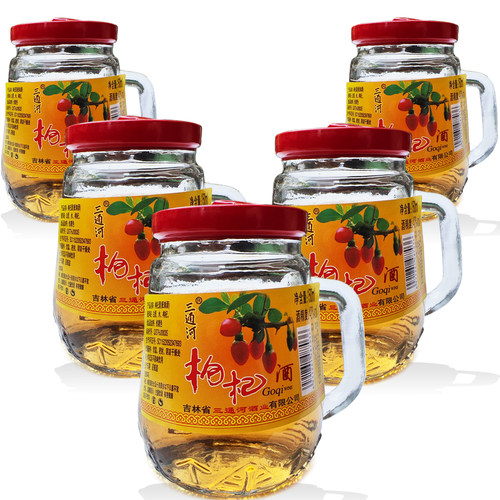 三通河42度枸杞酒150ml茶杯酒