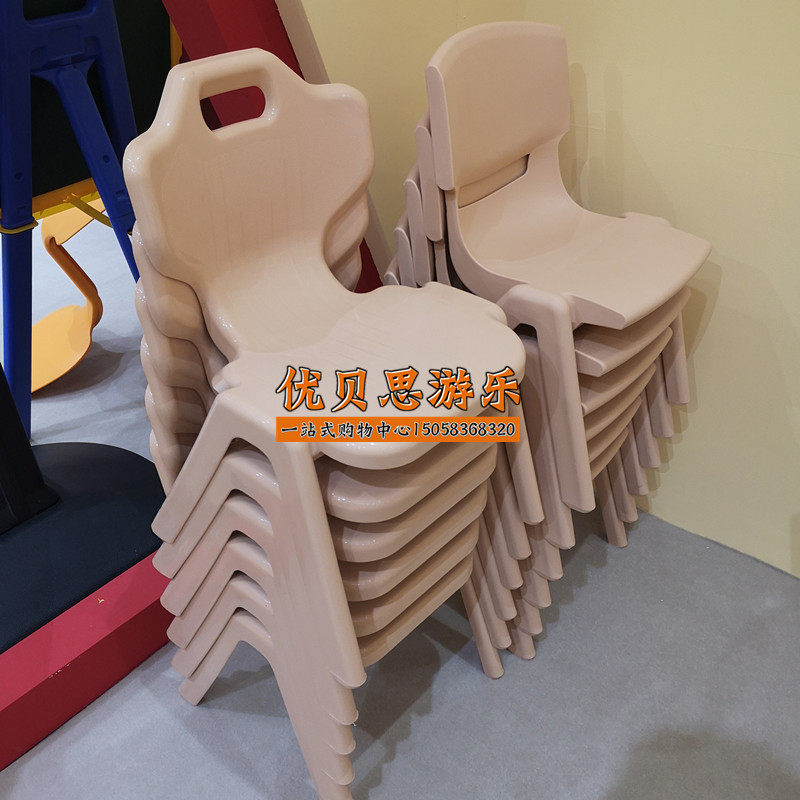 育才品牌儿童椅子高中生培训班靠背椅幼儿园简约加厚塑料宝宝椅子