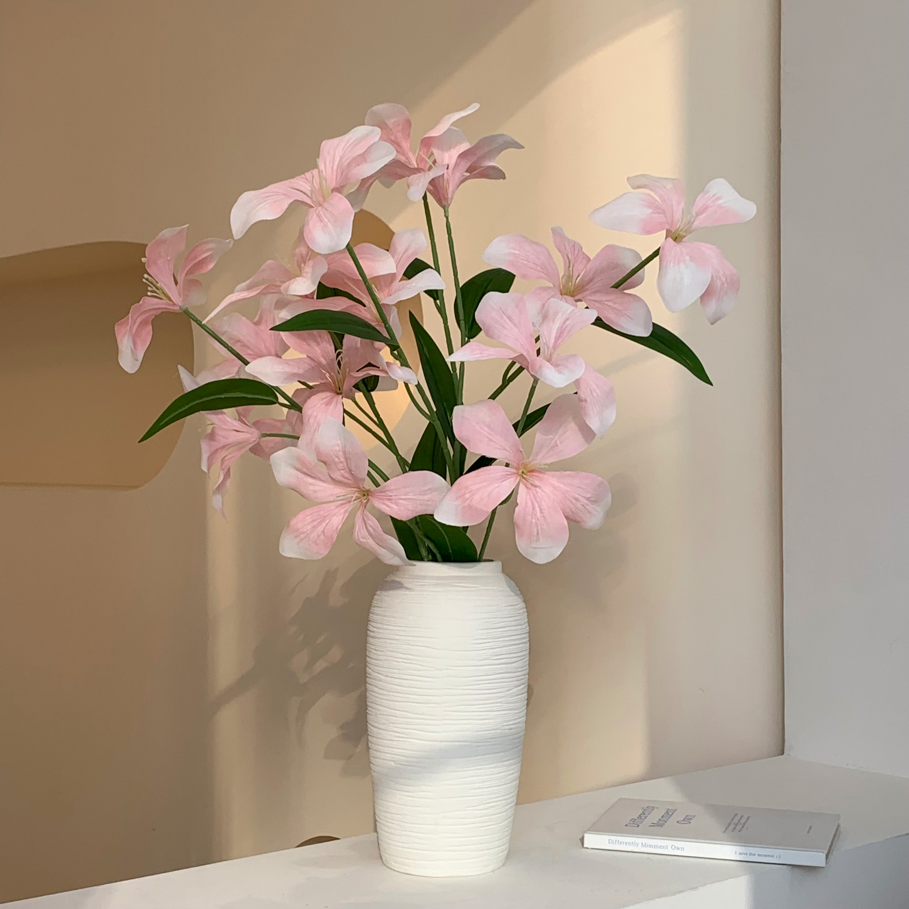 ins风仿真花假花相框家居客厅