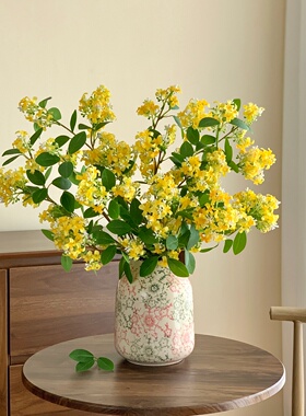 千里香仿真花桂花插花装饰摆件