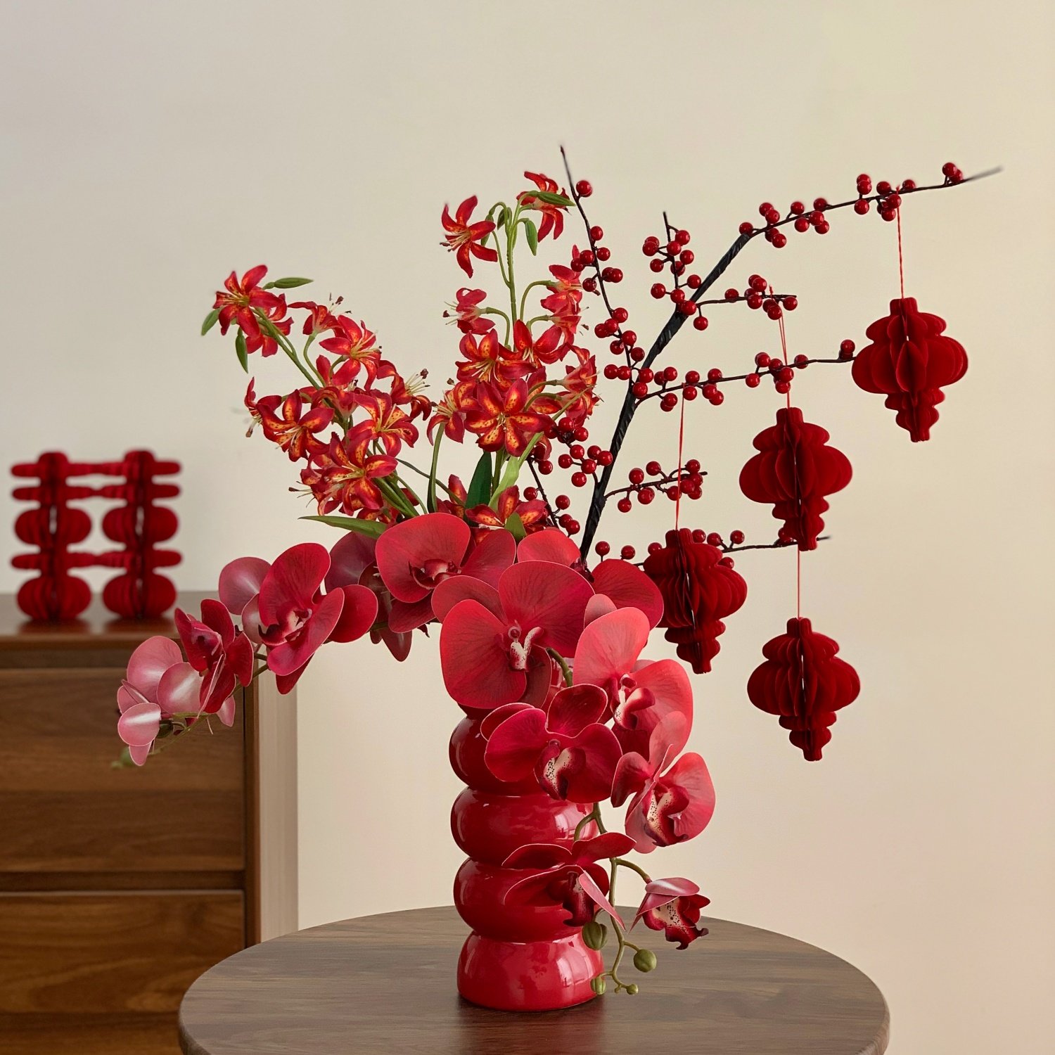 新年仿真花花束乔迁新居装饰品摆件搬家婚房结婚布置节日软装道具,家居饰品,仿真花/假花,淘宝优惠券,粉丝福利购,淘宝优惠卷