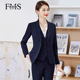 酒店前台正装 梵木森2023春秋新款 外套西服套装 女西装 工作服 职业装