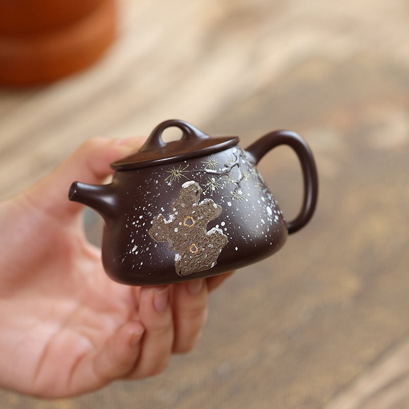 100cc潮汕闽南工夫茶高石瓢紫砂
