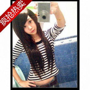 Perruque Long cheveux raides - Ref 2613125 Image 4